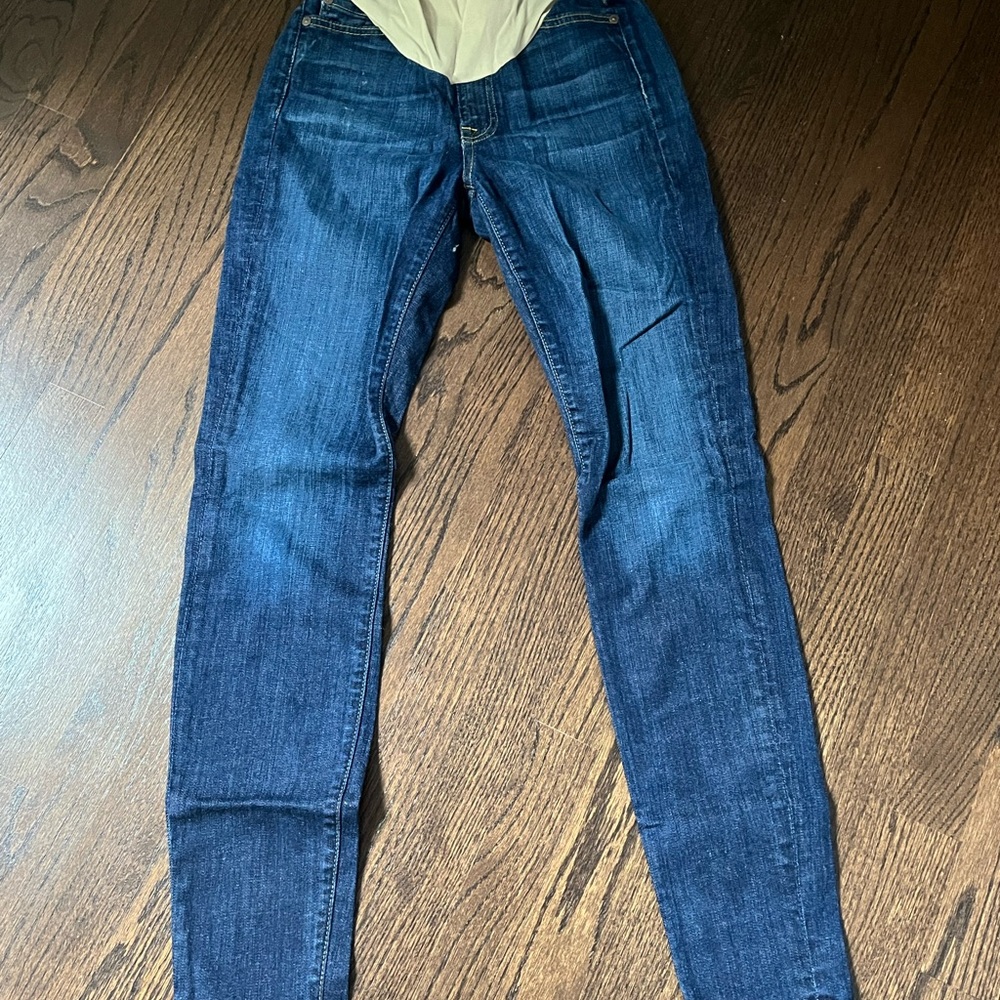 For All Mankind maternity skinny jeans